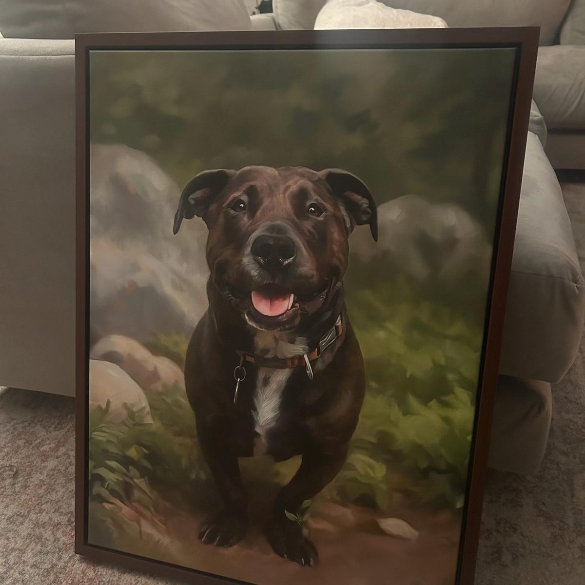 CUSTOM DOG CAT Portrait from your Photo, Digital Art or Oil Acrylic Embellished Painting on Canvas Original Pet Family Portraits 22b5ed3d-1b2e-4767-bb62-2c7b2cc4e194-iap_1200x1200.6625011737_8zlomrcp.jpg
