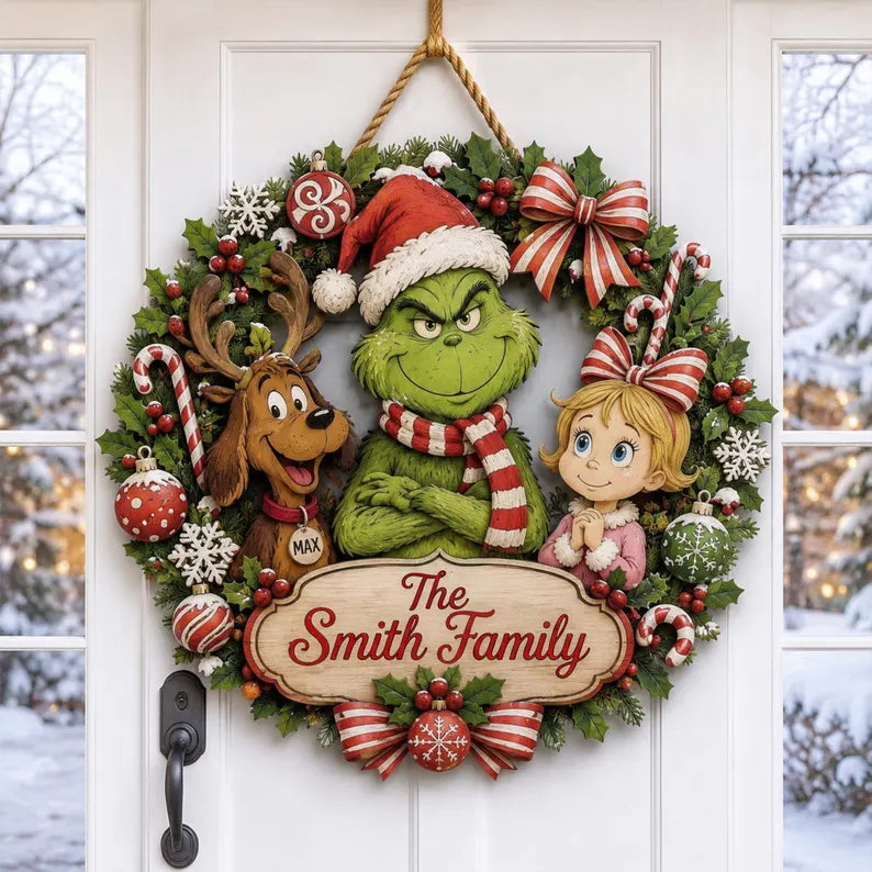 Personalized Christmas Door Wreath, Custom Family Name Holiday Wreath, Rustic Xmas Front Door Decor, Personalized Christmas Home Decoration 22c3b22e-587f-4d6e-8461-314be952381b-hhhhhhhhhhhhhhhhh-3-.webp