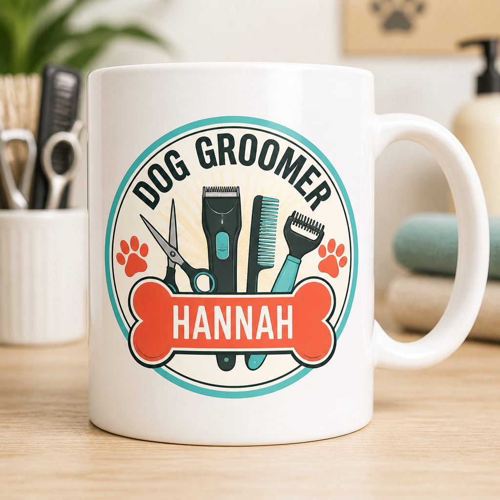 Personalized Dog Groomer Retro Tools Name Mug - Personalized Mug 22e66e87-862e-473c-ac99-cfaf5be56a2a.png