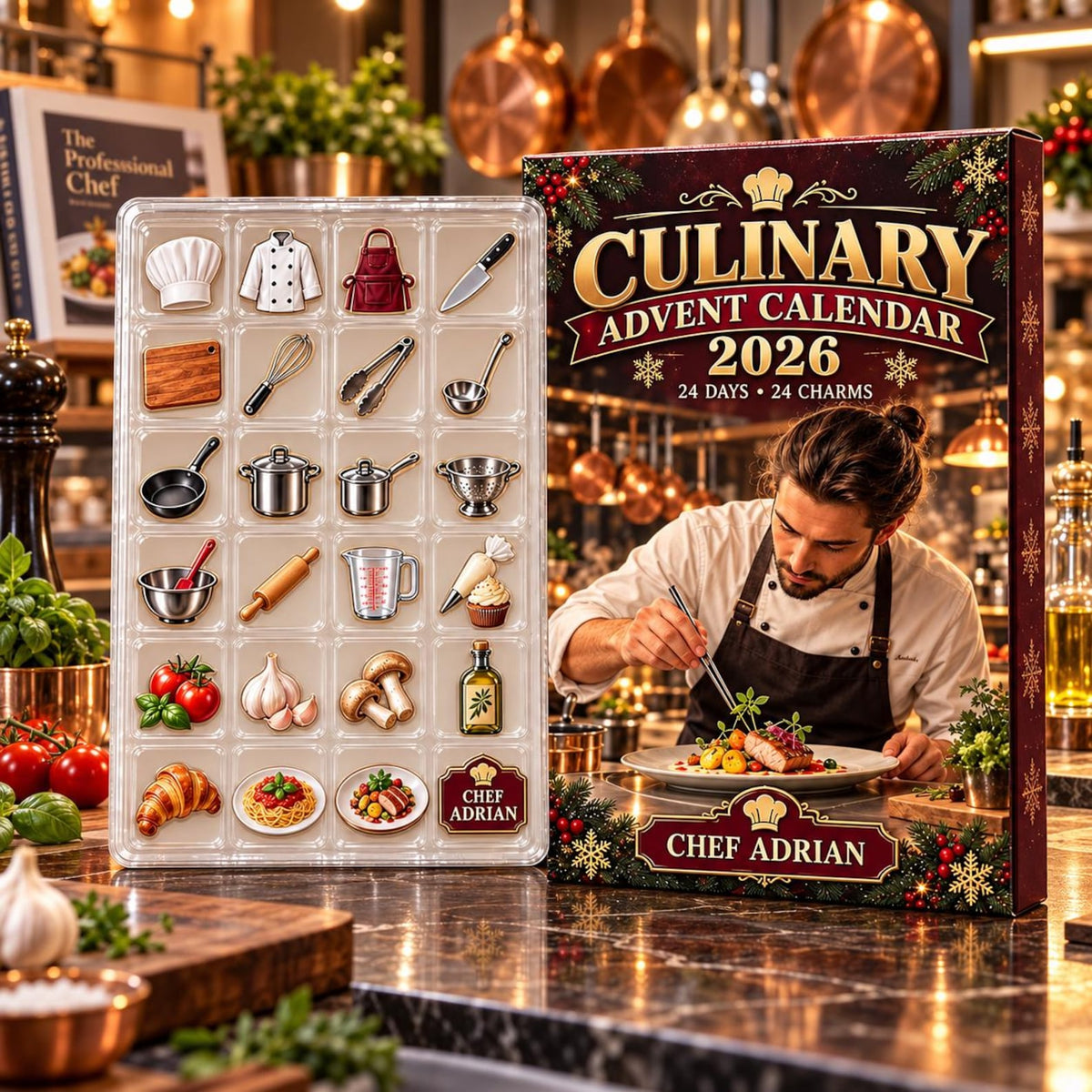 Personalized Culinary Advent Calendar: Custom Chef Blind Box, 24 Charms 23149c06-95b8-49dc-a12f-9e82e6d32ea2-il_1588xN.8600983412_sah0.jpg