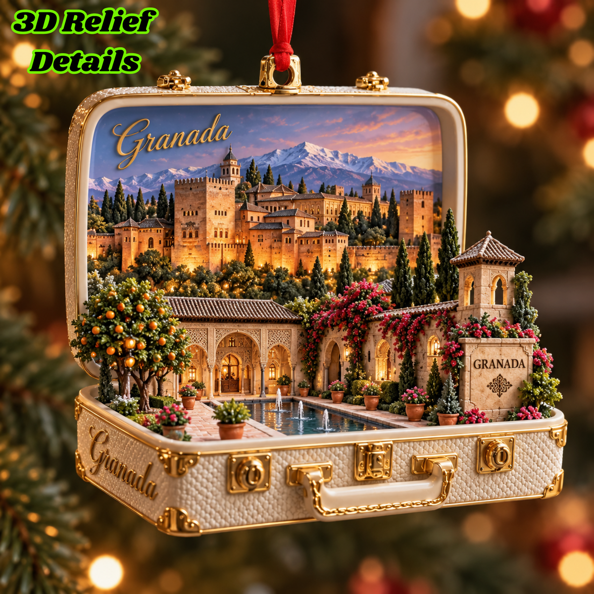 Personalized Granada Christmas Ornament – Custom Name 3D Alhambra Travel Keepsake for Spain Lovers & Travelers 232b4151-a37b-4da1-891b-46d38a2e5de6-mockup-annotated-1789439184829.png