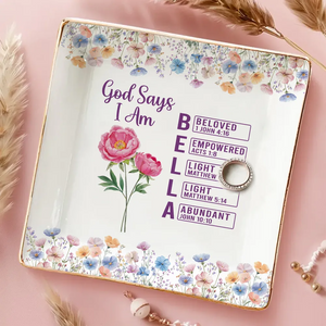 God Says I Am - Personalized Jewelry Dish - Gift For Her, Mom, Daughter 233049d3-5dcc-45f8-8c49-d4d8c22a579c-ban-2_converted.png