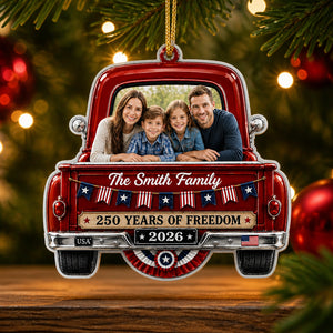 Patriotic Family Photo Ornament – 250 Years of Freedom (2026) - Personalized Shape Ornament 2352244f-b7b7-442b-9e76-11c9d5517e66.jpg