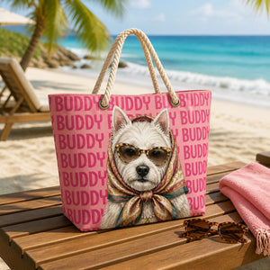 Custom Pet Portrait Beach Tote – Retro Scarf & Sunnies - Personalized AOP Tote 2365e460-6b27-4fd6-b1b6-2f642363486f.jpg