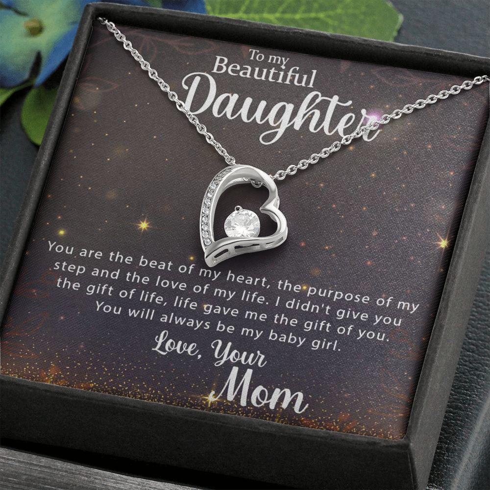 I Didn't Give You The Gift Of Life, Necklace With Message Card, Birthday Gift, Meaningful Gift, Gift For Daughter, From Mom To Daughter 236.jpg