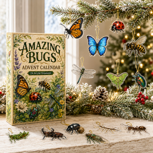 Amazing Bugs Advent Calendar 2026 - 24-Day Festive Countdown, Acrylic Charms Blind Box - Gift For Bug Lovers 236f56e2-a968-467e-b520-8e6710be459e-box.png