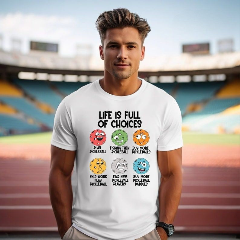 Pickleball Shirt, Pickleball Player Shirt, Sport Clothes, Funny Pickleball Graphic Tees, Pickleball Gifts, Gift for Her