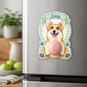Personalized Corgi Fridge Magnet with Pet Name - Personalized Acrylic Refrigerator Magnet - Soft Rubber Belly 23808372-a9d0-4c92-9d40-918b5dcf2abb.jpg