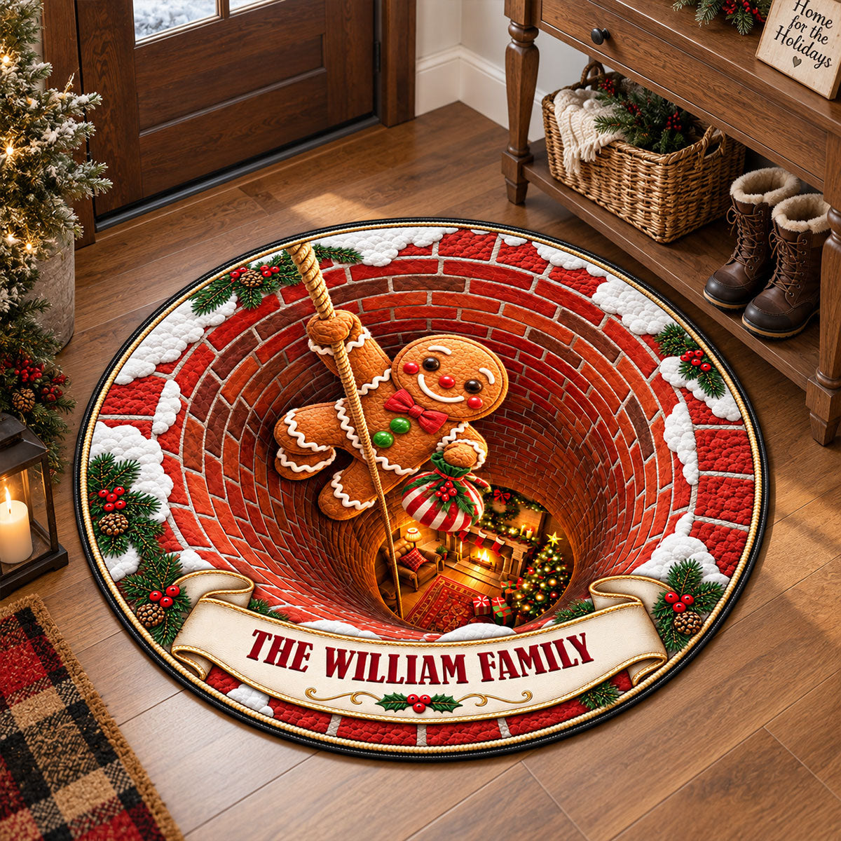 Custom Santa Christmas Decor - Merry Christmas 3D Illusion Quilted Rug - Personalized Quilted Mat 238894bf-06a6-4c2e-9350-7911bb173347-4-1-.jpg