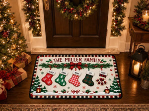 Personalized Christmas Stocking Family Rug, Custom Names Holiday Mat for Grandparents, Christmas Gift for Family, Entryway Decor 23ad6f71-5358-417f-aa1b-14fed129fb6b-ghjgh-3-.webp
