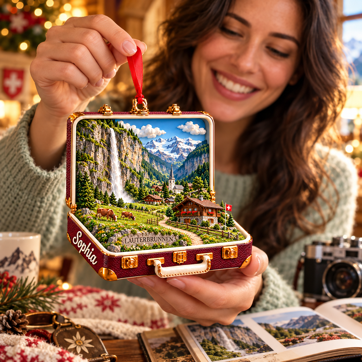 Personalized 3D Lauterbrunnen Valley Suitcase Christmas Ornament – Switzerland Travel Souvenir & Gift for Swiss Alps Lovers 23ae0300-139c-474d-96fd-2eea89295bf1-A-Lauterbrunnen-keepsake-to-treasure-4.png