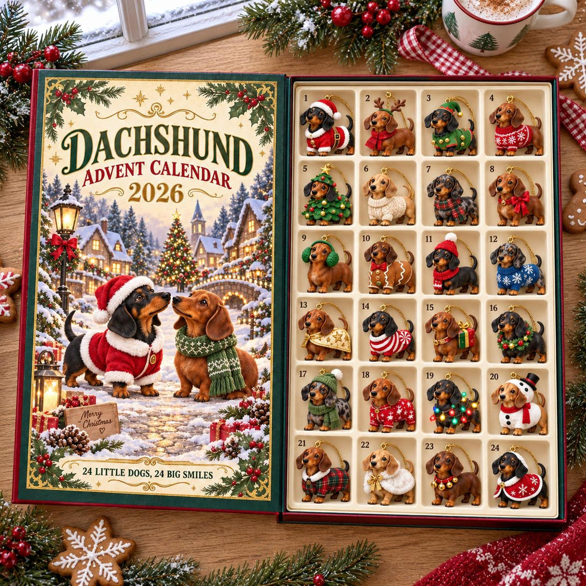 2D Dachshund Advent Calendar 2026,Christmas Weenie Dog Ornaments Countdown,24 Days of Xmas Surprises Gift Box,Dog Lover Gift,Holiday Decor 23b55590-0f6e-4afc-8400-609a2ab01e97-il_1588xN.8508293190_tjf2.jpg