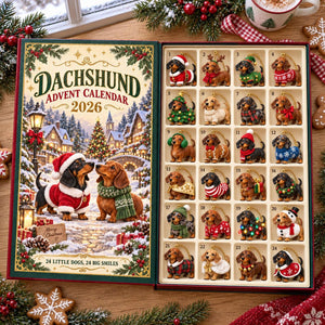 2D Dachshund Advent Calendar 2026,Christmas Weenie Dog Ornaments Countdown,24 Days of Xmas Surprises Gift Box,Dog Lover Gift,Holiday Decor 23b55590-0f6e-4afc-8400-609a2ab01e97-il_1588xN.8508293190_tjf2.jpg