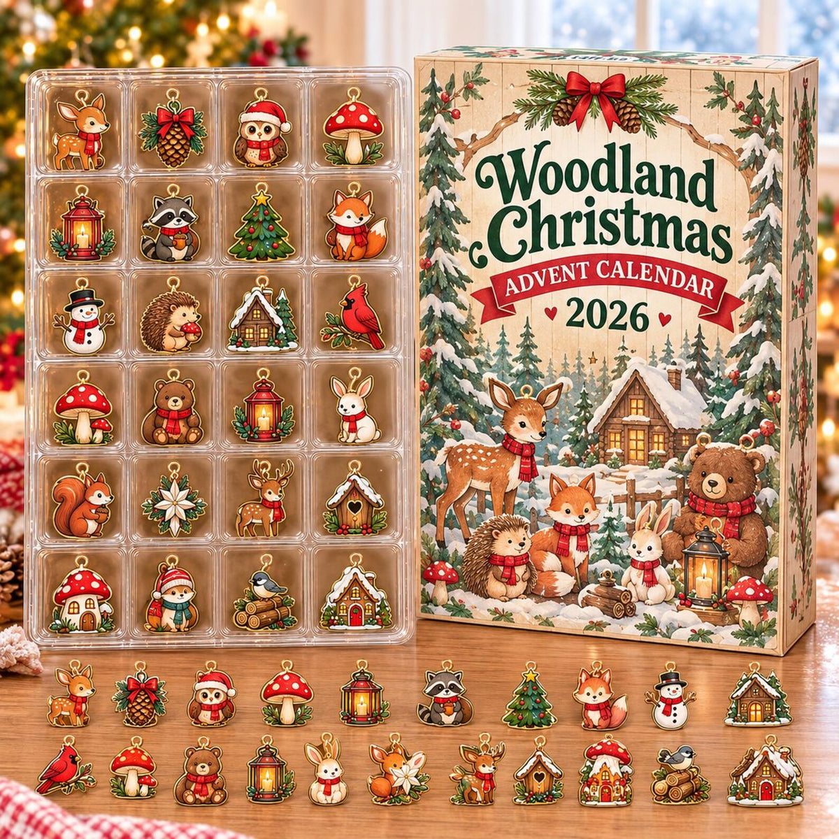 Woodland Christmas Advent Calendar 2026, Forest Animal Countdown, Christmas Decor, Woodland Holiday Gift, Nature Lover Ornament Set 23cc93b0-3e8d-4a0d-ac9b-6007400d9e92-il_1588xN.8602780568_6ryq.jpg