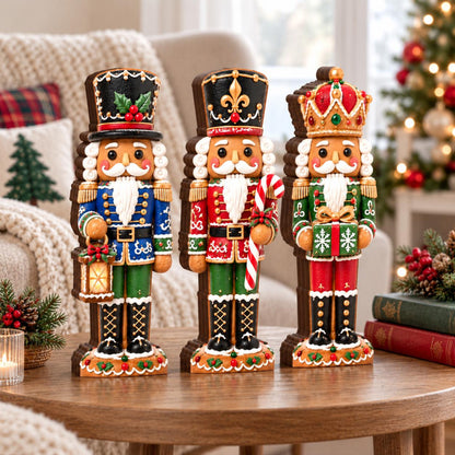 Gingerbread Nutcracker Wooden Block, Christmas Shelf Decor, Holiday Mantel Decoration, Nutcracker Lover Gift, Christmas Home Decor,Xmas Gift 23d6bc01-f0f9-4428-8f71-bf4d468ba310-4.jpg