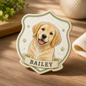 Custom Pet Watercolor Name Magnet - Personalized Custom Shape Fridge Magnet 23d9afc3-957d-475f-89a7-b99788f55710.jpg
