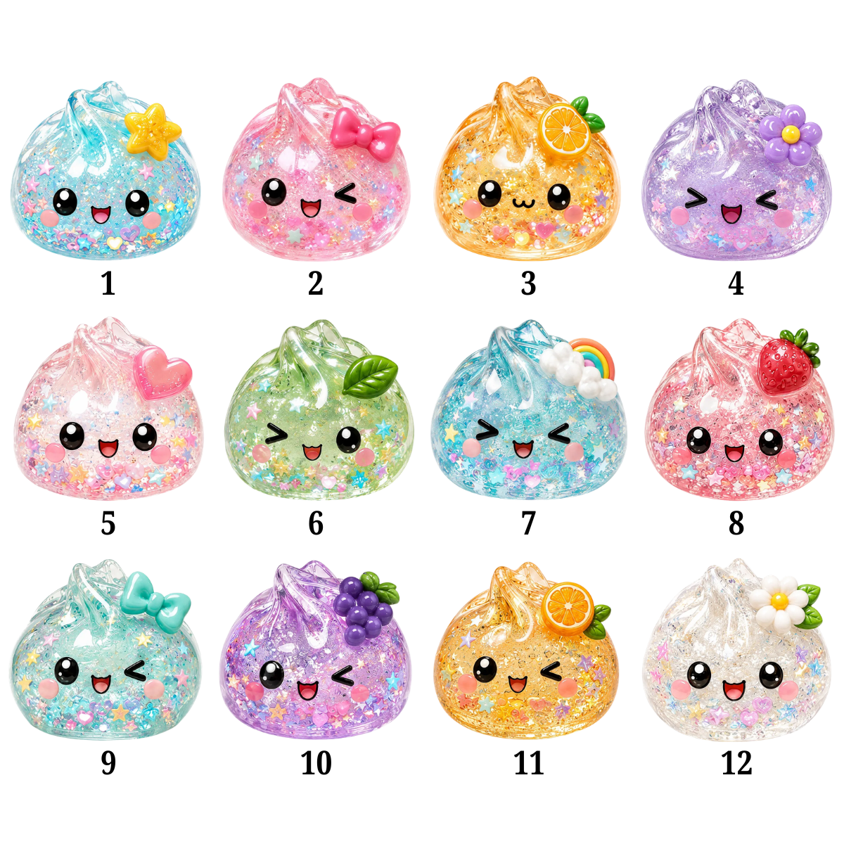 Personalized Name Glitter Dumpling Ornament, Cute Kawaii Christmas Tree Decoration, Custom Family Keepsake Gift for Kids and Dumpling Lovers 23dade81-6b06-4b94-84b7-0e6a41f8b9c3-banner-option.png