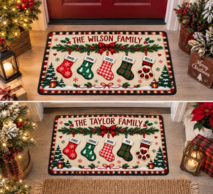 Personalized Christmas Stocking Family Rug, Custom Names Holiday Mat for Grandparents, Christmas Gift for Family, Entryway Decor 24056cb7-e3d8-4277-9a53-98c317d5276e-ghjgh-5-.webp