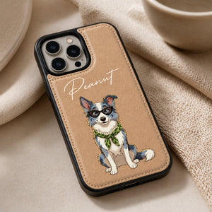 Custom Pet Portrait Phone Case – Photo to Illustration with Name - Personalized Phonecase 240b13a8-bc54-4fb3-a292-5cdacc0d25ae.jpg