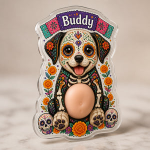 Personalized Day of the Dead Pet Magnet – Photo-to-Art + Name - Personalized Acrylic Refrigerator Magnet - Soft Rubber Belly 2424e172-dab0-489e-9612-88fddc067f02.jpg