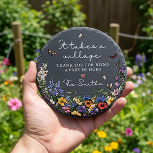Personalized Garden Stone Thank You Gift, CustomTeacher Appreciation Gift for Caregiver, It Takes a Village Neighbor Gift, Nanny Gifts 2434ef18-c502-4a23-94a5-c77b54f8c0e7-1.jpg
