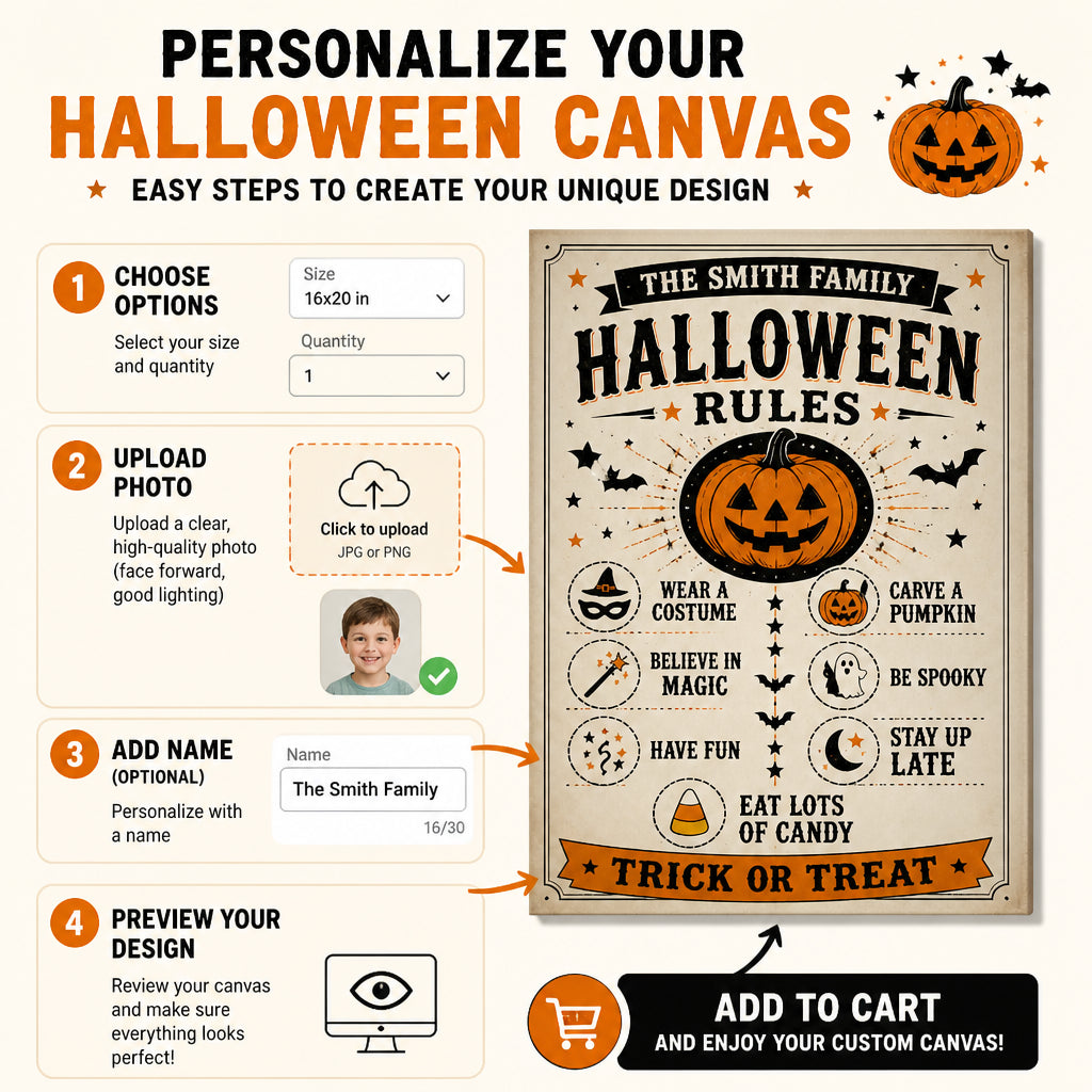 Personalized Family Halloween Rules Canvas - Personalized Canvas 24368dee-3362-4fad-be54-71768258a564.jpg