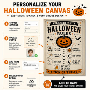 Personalized Family Halloween Rules Canvas - Personalized Canvas 24368dee-3362-4fad-be54-71768258a564.jpg