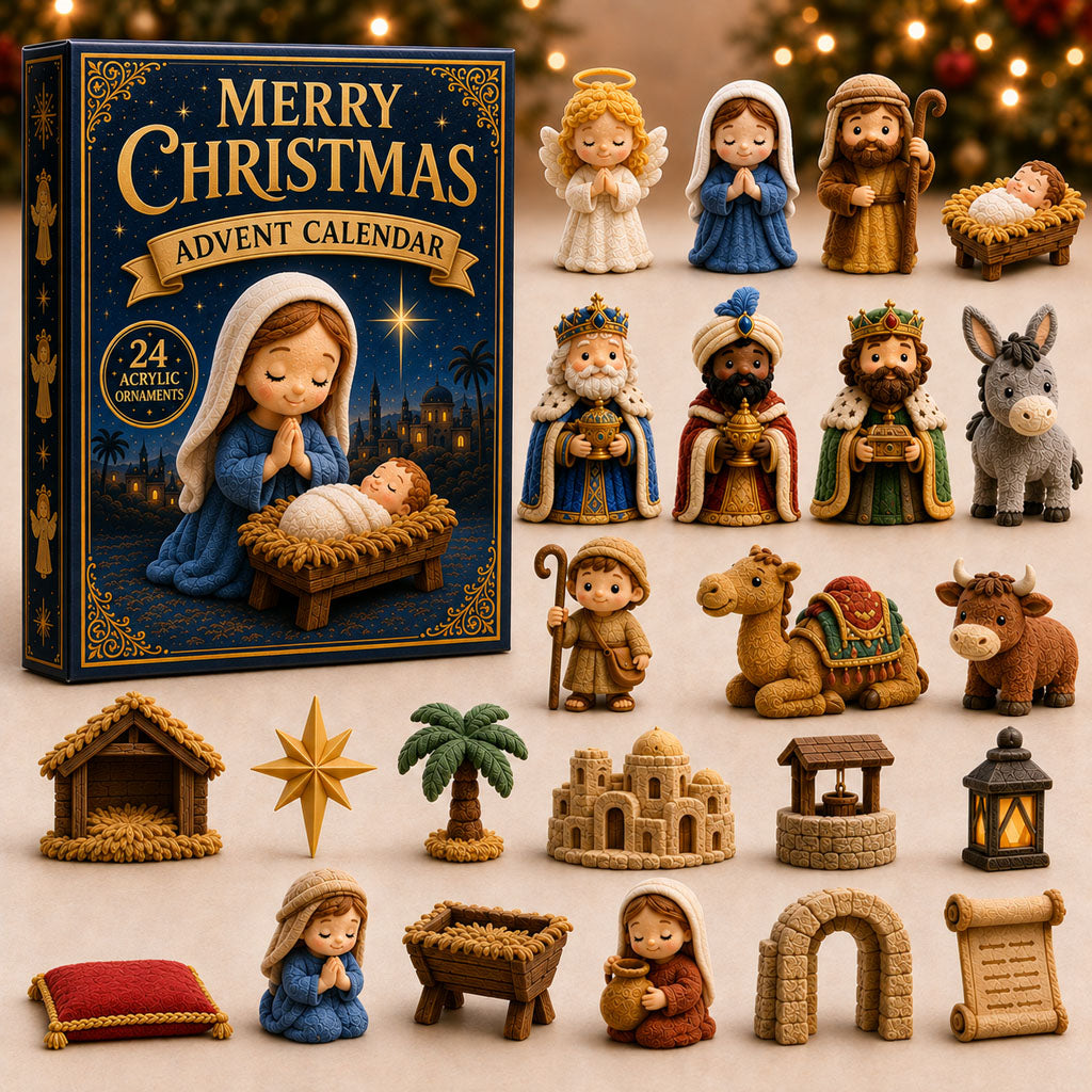 Holy Night Advent Calendar 2026 - 24-Day Festive Countdown, Acrylic Charms Blind Box - Gift For Religious Collectors 243b4847-52ba-416c-9cff-63e589378ed2-holy-night.jpg