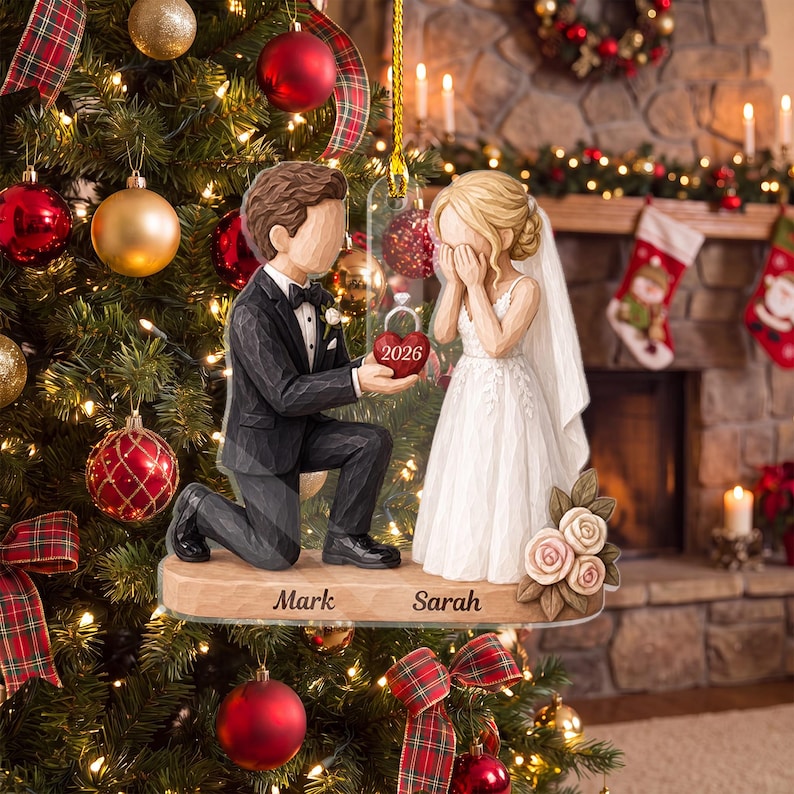 Personalized Couple Marriage Proposal 2 Side Acrylic Ornament,First Christmas Engaged Ornament,Engagement Gift For Couple,Romantic Keepsake 2447eab5-8e73-476a-838e-1428abe4e753-fffgf-1-.jpg