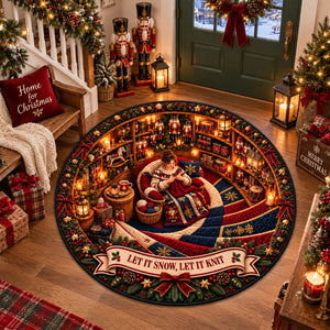 Custom Crochet Christmas Home Decor Gifts For Crocheters - Merry Christmas 3D Illusion Quilted Rug - Personalized Quilted Mat 244e0136-82b1-4835-b0b6-a3fc37c529da-5-2-.jpg