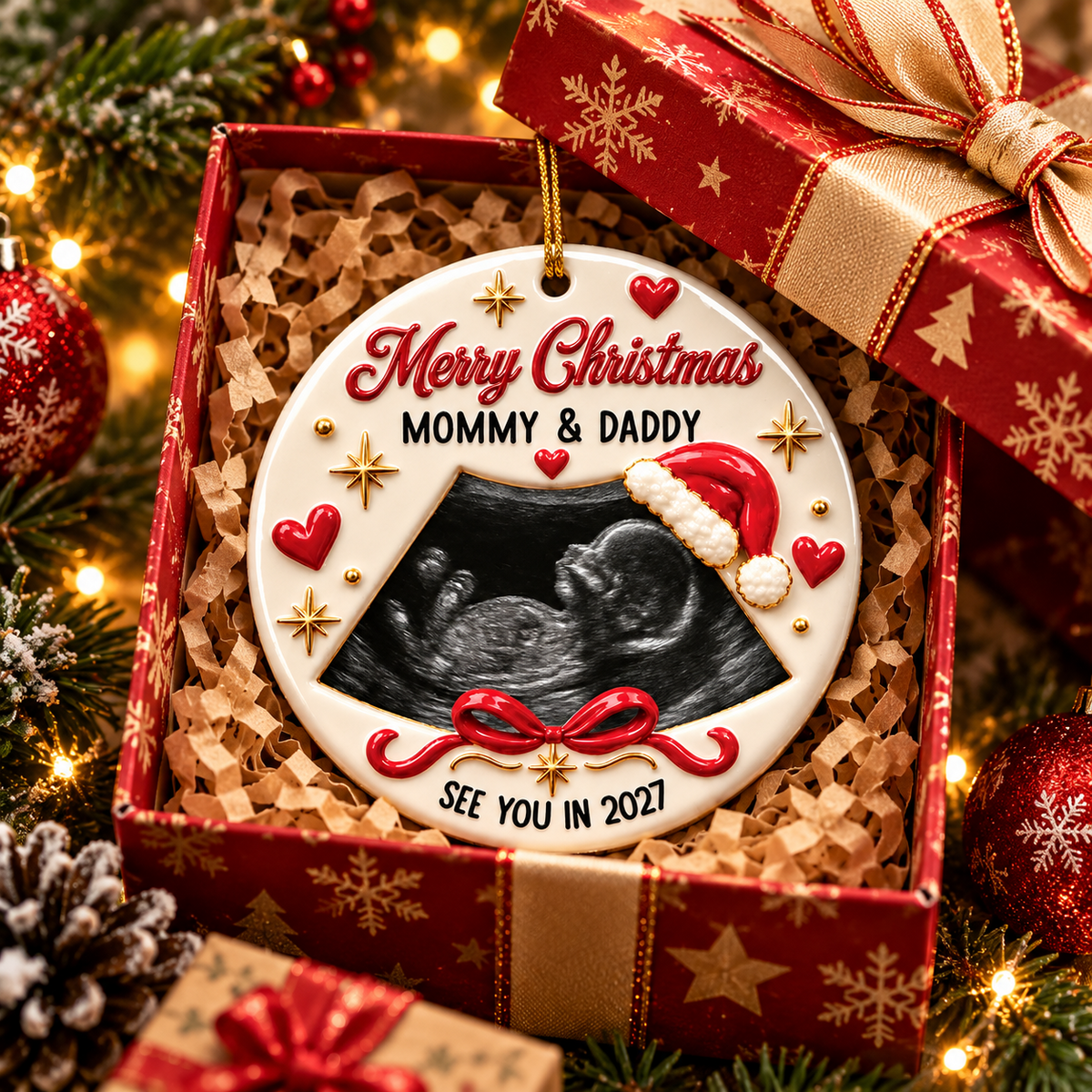 Ultrasound Photo Acrylic Christmas Ornament - Personalised Gifts for Parents-to-Be 24595cb3-4cf4-4d93-8ce1-7765d45581eb-sd.png