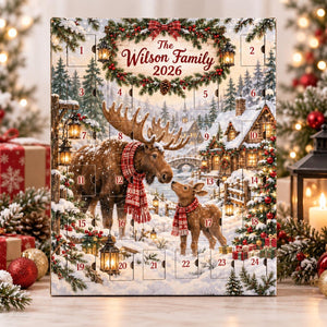 Personalized Moose Advent Calendar, 24 Double-Sided Acrylic Ornaments, Christmas Countdown Box 24673164-cacb-4b3d-a85b-f55914b130ab-il_1588xN.8643512883_rnpd.jpg