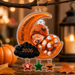 Baby's 1st Halloween Personalized Acrylic Ornament - Personalized Transparent Acrylic Ornament 24757b19-3b6e-4491-88fe-0dc559fa803a.jpg