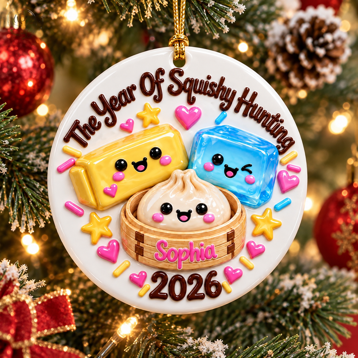 Personalized The Year Of Squishy Hunting Christmas Ornament, Kids Name Ornament,Viral Dumpling Squishy Gift, Squishy Christmas Ornament 2026 2479674a-e3e8-4457-96d7-b44cb1bfdd39-d93b0960-2b6b-4d33-ac09-5393acf6a07d.png
