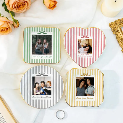 Personalised Bestie Photo Trinket Dish, Sister Jewelry Holder, Ceramic Ring Tray for Friend, Bridesmaid Gift, Birthday Gift for Her 24887d1f-417d-453d-9d36-13371f97e82d--sfgrdeg-1-.webp