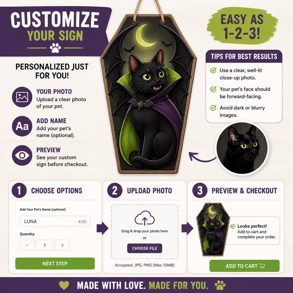 Custom Halloween Vampire Pet Door Sign – Photo to Cartoon - Personalized Wood Sign 24b4a62b-df49-4b08-a07e-9b4c7f61f8e1.jpg