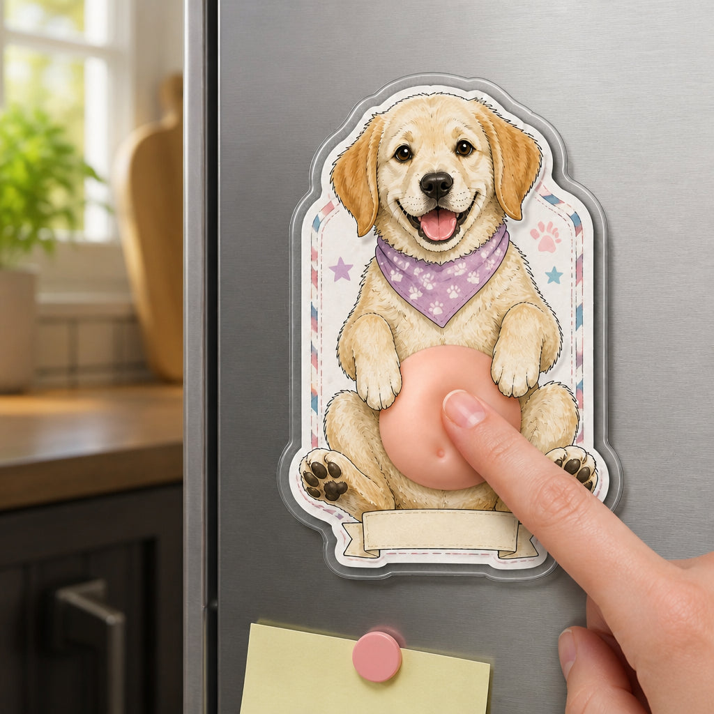 Custom Pet Stamp Portrait Magnet - Personalized Acrylic Refrigerator Magnet - Soft Rubber Belly 24c277a7-bc19-48f7-89ab-676a0170876b.jpg