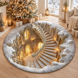 Christmas Portal 3D Illusion Round Rug, Winter Wonderland Staircase Floor Mat, Holiday Home Decor, Cozy Christmas Gift 24cbd92c-5f6e-4de0-98e9-5abd87ba574b-dfsgtgreweuy-2-.jpg