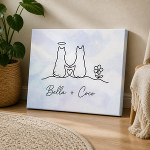 Minimal Line Cats – Personalized Names Canvas - Personalized Canvas 24d108d8-0fcf-4a64-b102-60e3b0a41290.jpg