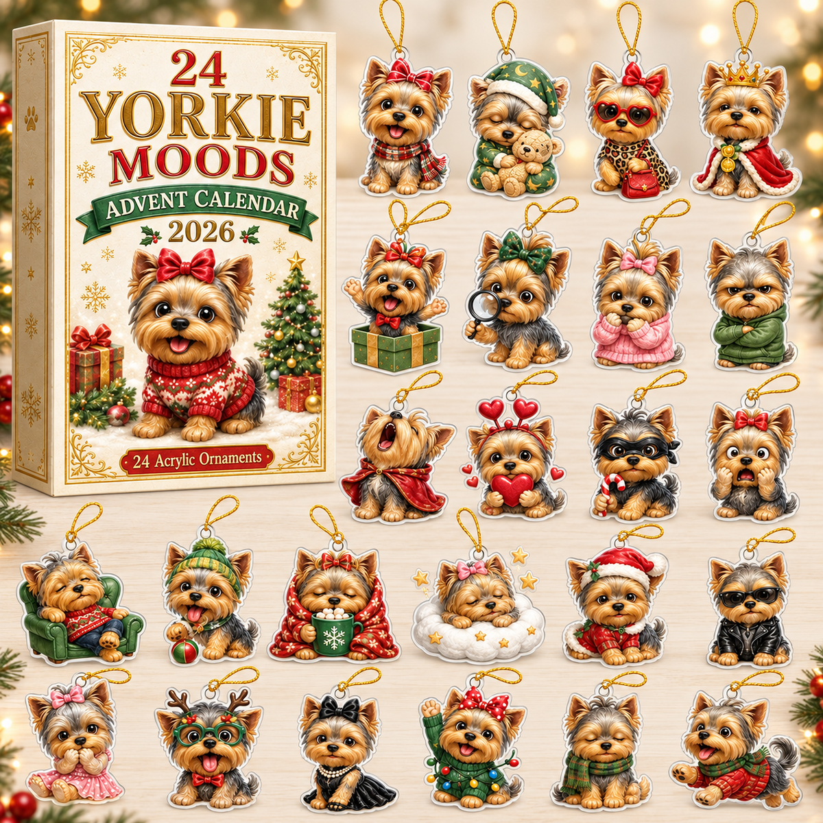 24 Yorkie Moods Advent Calendar 2026 - 24-Day Festive Countdown, Acrylic Charms Blind Box - Gift For Yorkshire Terrier Lovers 24d3e651-2b47-4410-8319-44fa072e9e57-yorkie-box-charms.png