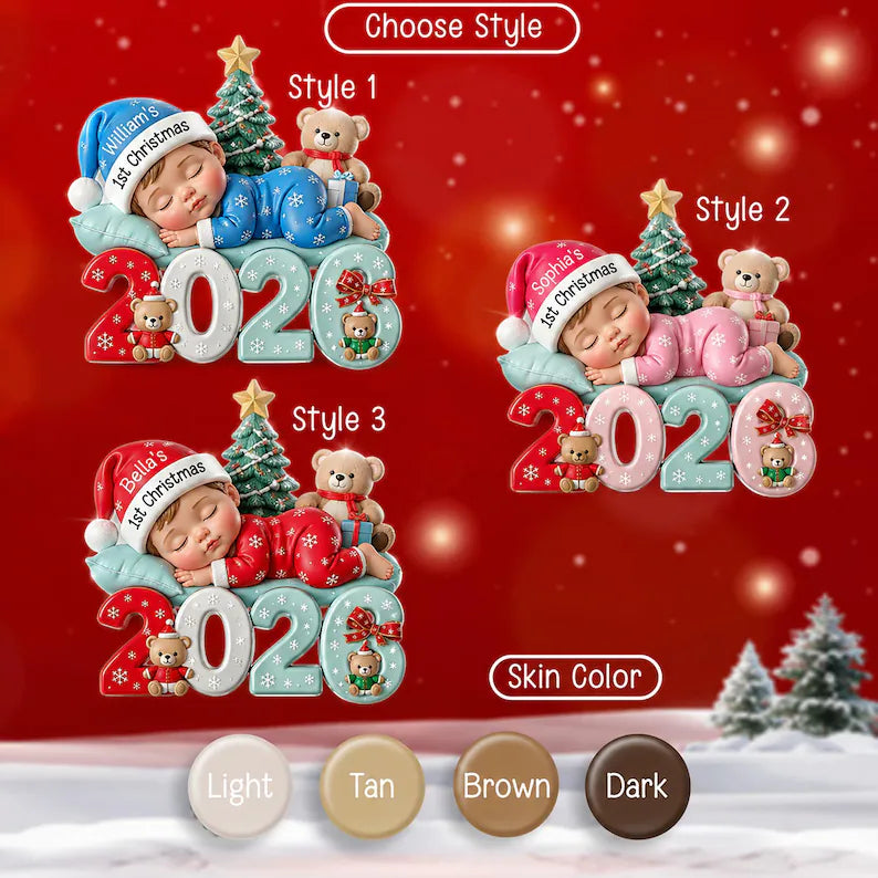 Personalized Baby’s First Christmas Ornament 2026, Custom Name & Birth Stats Keepsake, Newborn Baby Gift 24d52af5-b826-457e-9177-e0b3164350fd-il_794xN.8471871494_q6kz.webp