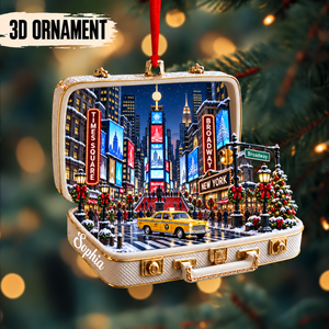 Personalized Times Square 3D Suitcase Christmas Ornament – New York City Souvenir & Gift for NYC Lovers 25390dbf-3afa-4074-8ef4-45ff4432004a-Cool-twilight-Times-Square-suitcase-ornament.png