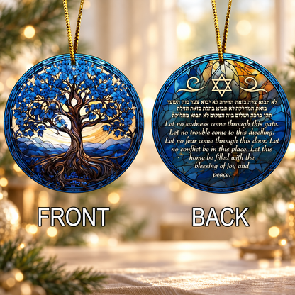 Jewish Hanukkah Tree Of Life Ornament, Dreidel Menorah Star Of David, Chanukah Ornaments, Family Friends Gifts 256447d9-21da-4f70-ac49-b4ceabcefcaa-C-p-trang-tr-c-y-s-s-ng-xanh-v-ng.png