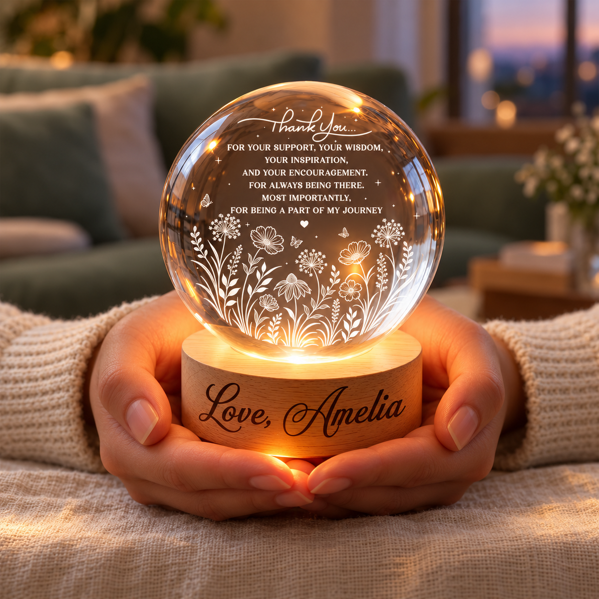 Personalized Thank You Crystal Ball Night Light, Gift for Coworker, Appreciation Gift, Teacher Gift, Employee Leaving Gift, Gifts for Mentor 256c87ca-3fc2-44bc-907e-b269ec164319-banner-2.png