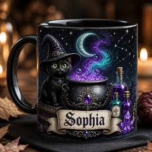Witchy Cat Cauldron Personalized Edge-to-Edge Mug - Personalized Edge-to-Edge Mug 2571a58d-1699-4f2e-9472-f2f5679472e9.jpg