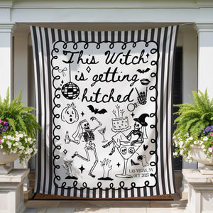 Personalized Halloween Bachelorette Banner, Witchy Bachelorette Tapestry for Photo Backdrop, Spooky Bachelorette Party Decor, Bach Halloween 2576e2c5-6202-4ddb-9a12-8016d72e8a71-6.jpg