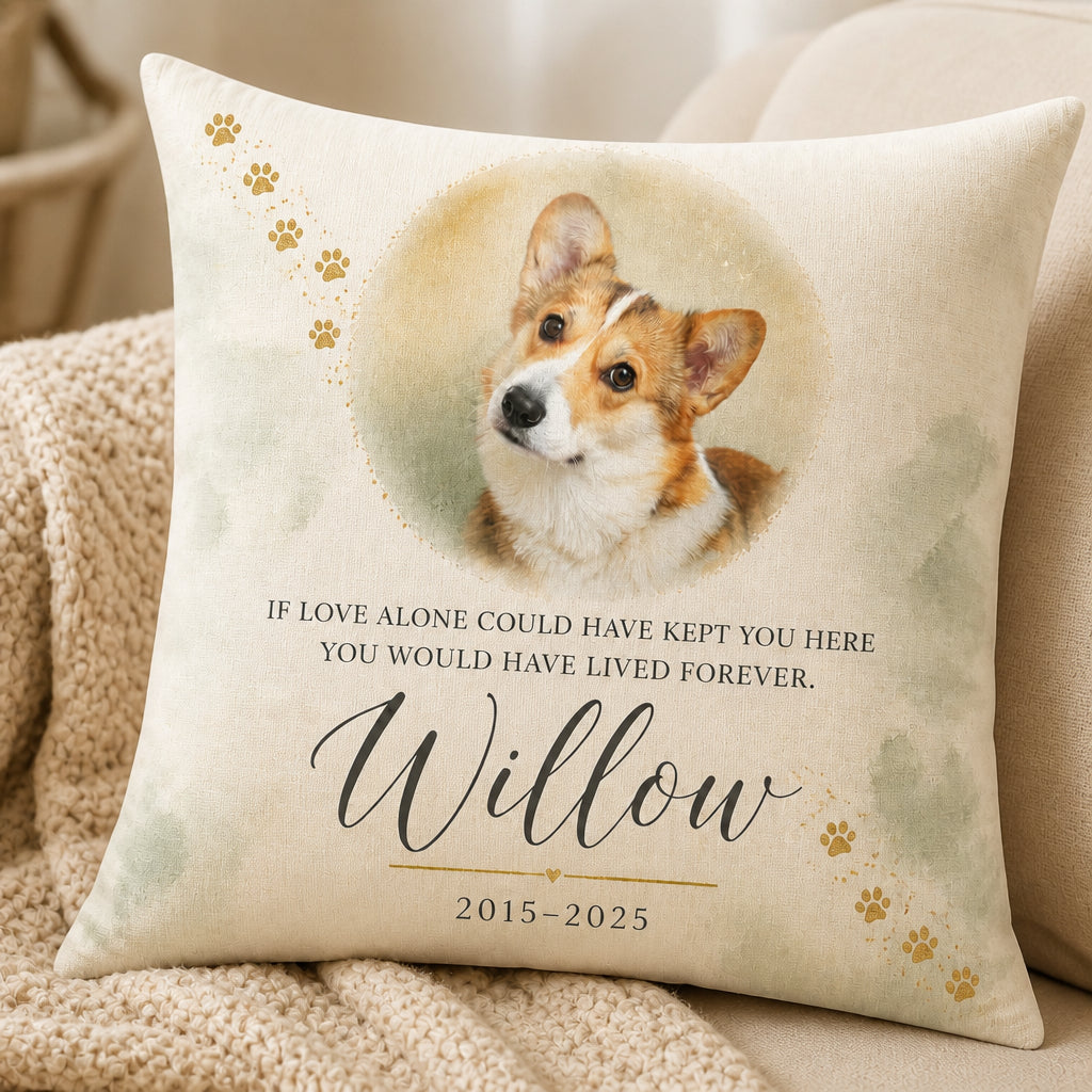 Pet Memorial Pillow — If Love Alone — Photo, Name & Years - Personalized Pillow 25ce22a7-a77a-4955-a428-59470b1a090d.jpg