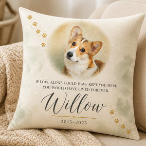 Pet Memorial Pillow — If Love Alone — Photo, Name & Years - Personalized Pillow 25ce22a7-a77a-4955-a428-59470b1a090d.jpg