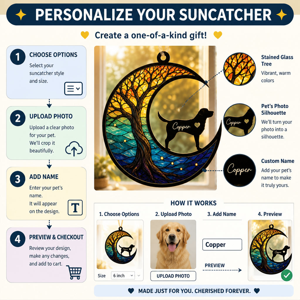 Crescent Moon Dog Stained-Glass Suncatcher – Personalized Pet Name - Personalized Suncatcher Stained Glass 25d1c6d9-4e06-4958-8448-94d1715f6def.jpg