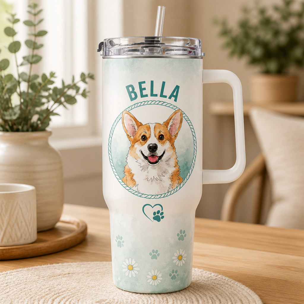 Custom Pet Portrait 40oz Handle Tumbler – Watercolor Cameo - Personalized 40 oz Stainless Steel Tumbler 25fbc050-9469-4b85-9c20-8d19c305240f.png